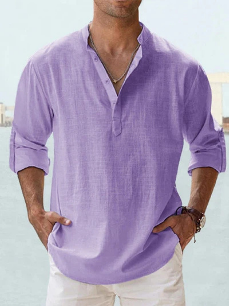 Giulia | Camicia traspirante in lino
