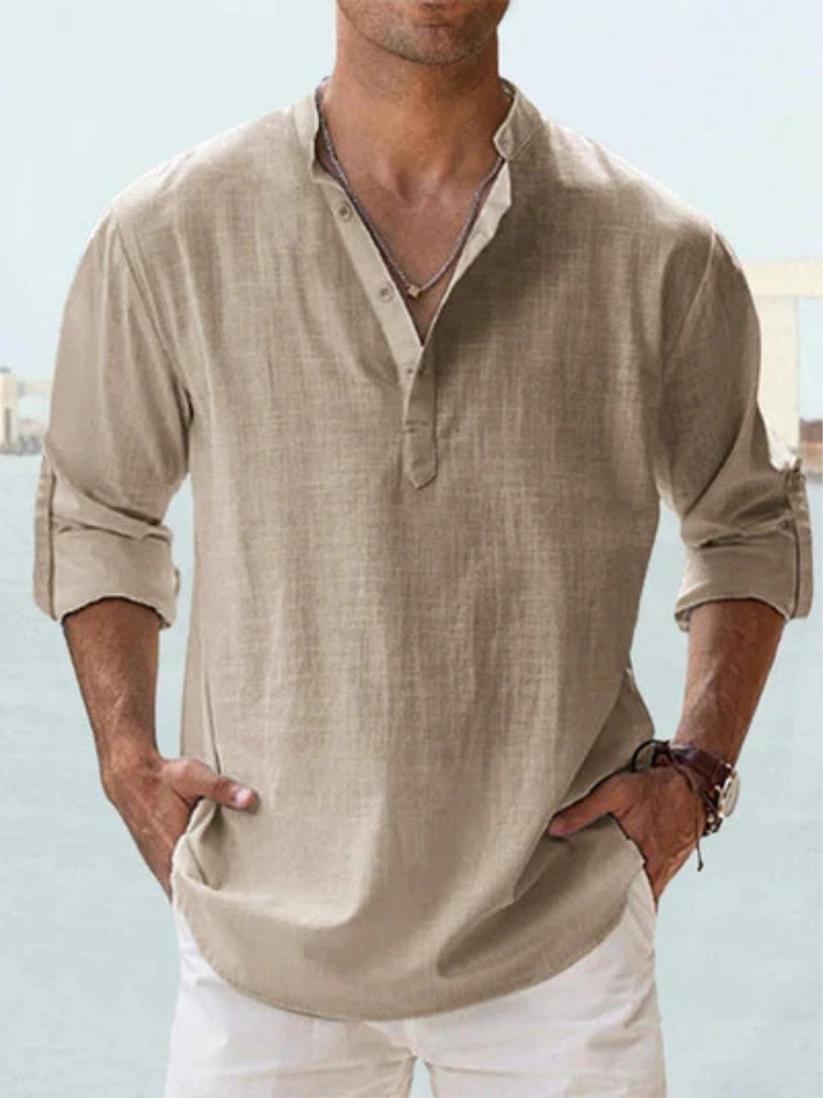 Giulia | Camicia traspirante in lino