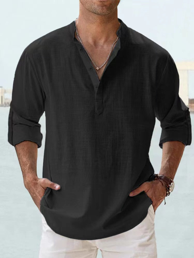 Giulia | Camicia traspirante in lino