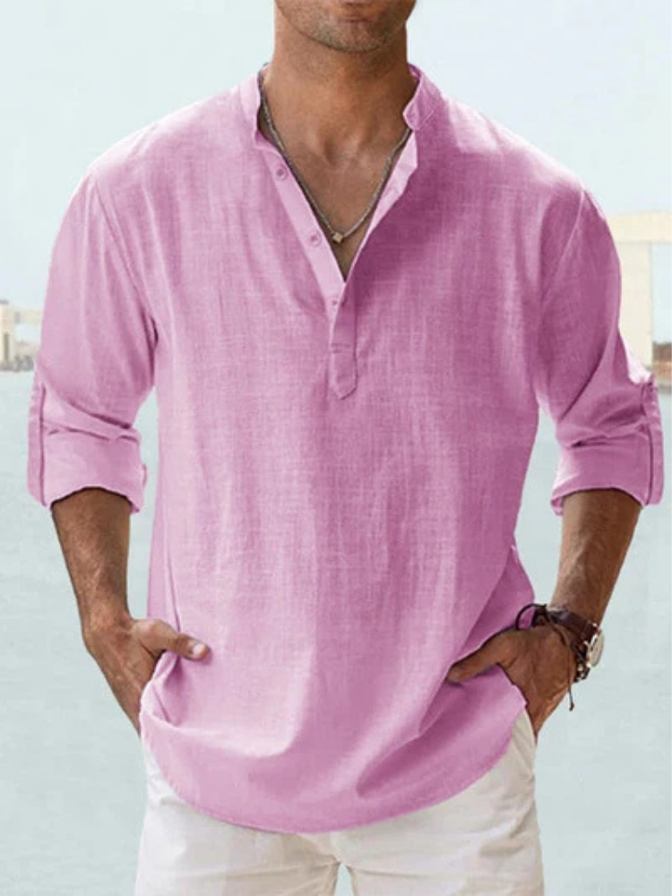 Giulia | Camicia traspirante in lino