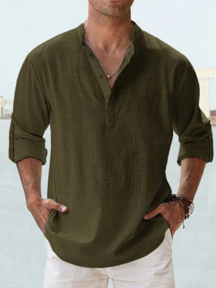 Giulia | Camicia traspirante in lino